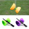 Funny Chinese YOYO 3 Bearing Clutch Diabolo Set Metal Sticks String Bag Toys Festive Party Favors
