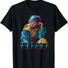 Cyberpunk anime meisje T-shirt(20)
