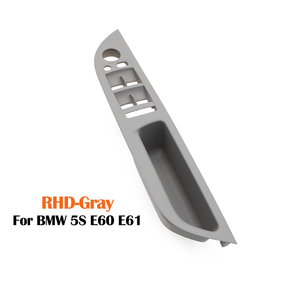 LHD RHD Car Window Switch Cover Door Handle Armrest Panel Trim Replacement For BMW 5 Series E60 E61 2006-2010 51416983703