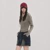 LEDIN Autumn Hooded Slim Knit Cardigan