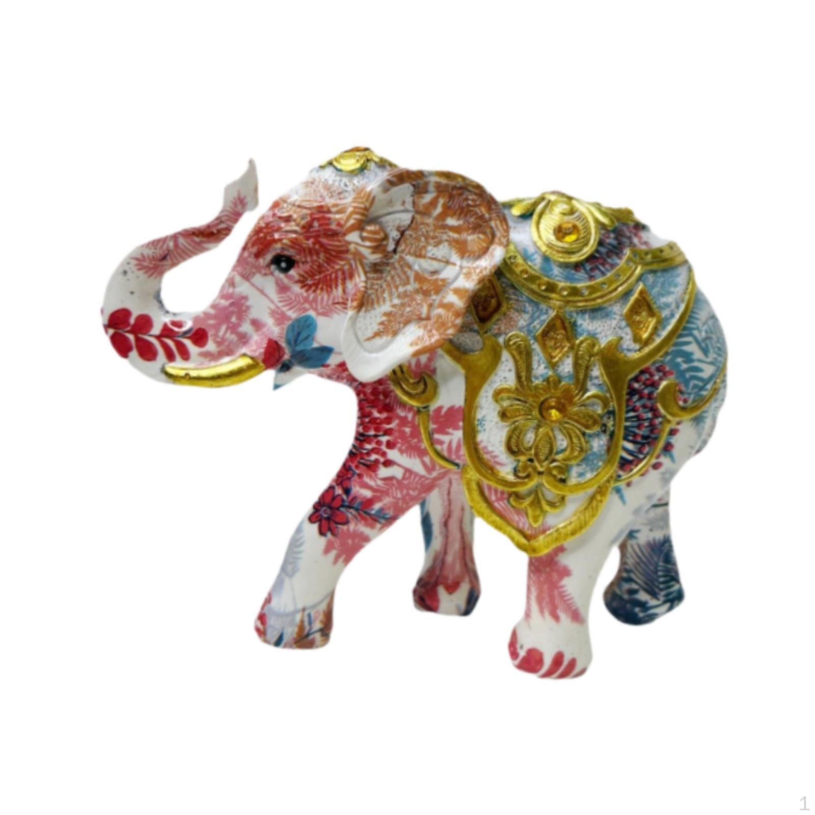 

Elephant Figurine for Home and Office Display червоний