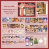 Neon Christmas Gift Box: Holiday Atmosphere Journal Sticker Set