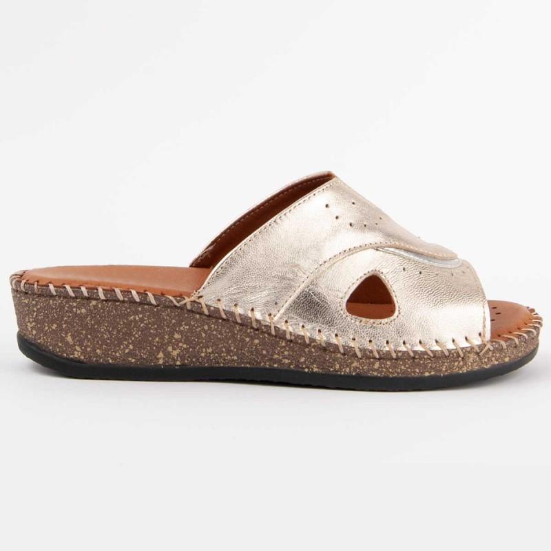 Women's Leather Sandal. Purapiel Leida3 103023