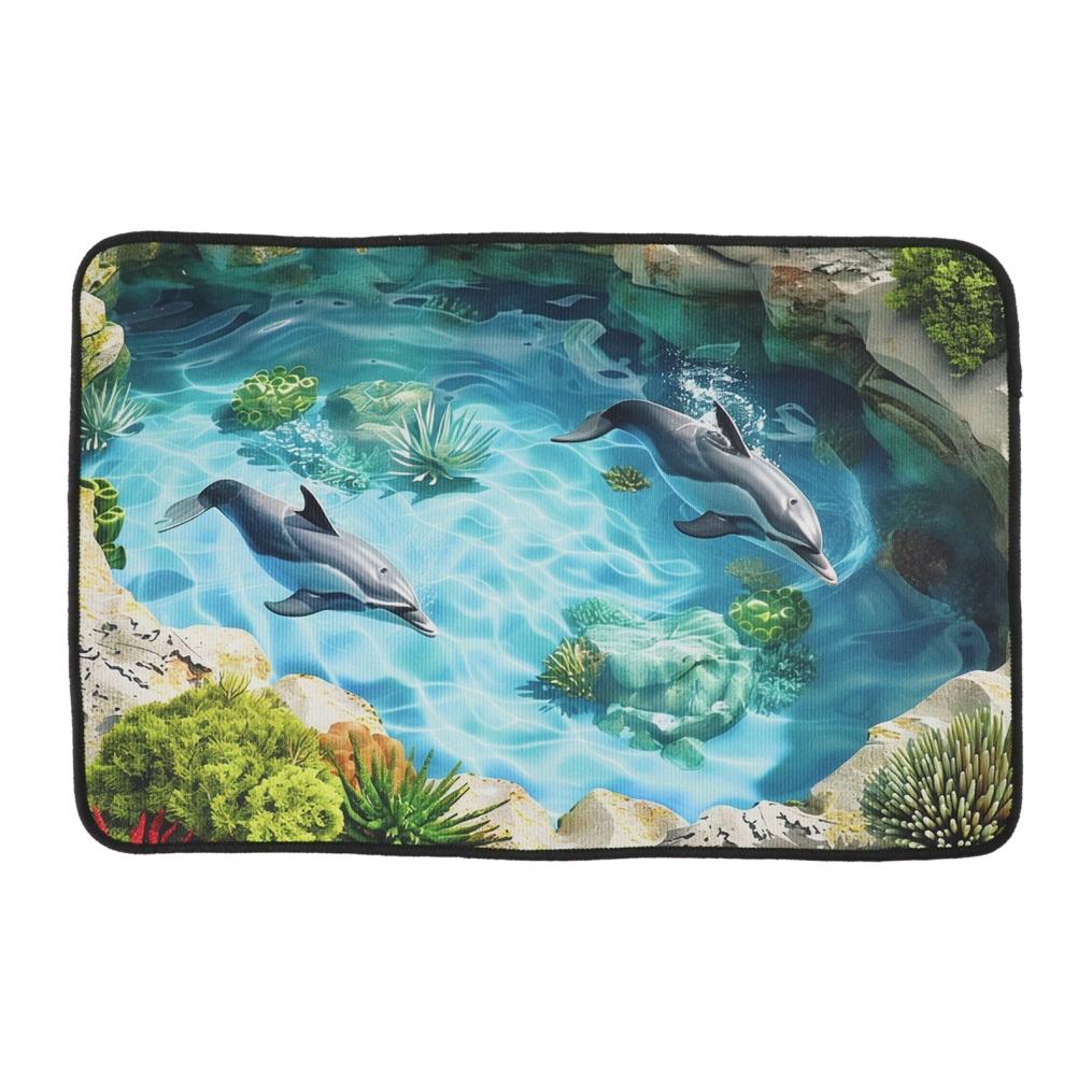 Kieselgurmatte Samt Fußmatte Außenbereich Elegantes Design