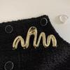High-End Metal Butterfly Hair Clip for Women - Large, Elegant 2024 Style Shark Clip