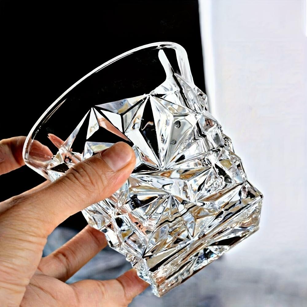 Embossed Whiskey Glass Gift Set Bar KTV Classic Liquor Cup Home Glass Beer Mug