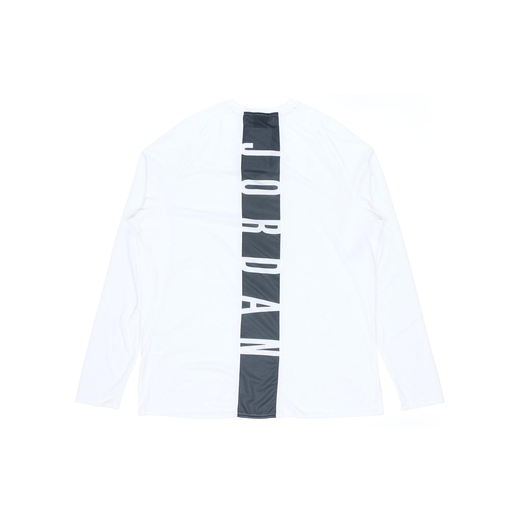 Jordan 23 Alpha Dri-Fit Printed Long Sleeve T-Shirt Men Tops White 926437-100