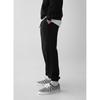 Men's Casual Pants Fall Vertical European Cotton Velvet Sports Trousers Fashion Loose Large Size All-match Straight Wide-leg Pants