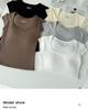 Women's Summer Ice Silk Square Neck Fly Sleeve Tank Top - Breathable, Slim, Trendy Street Style, Short Sleeve Outerwear