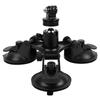 Car Triple Suction Cup Sucker Mount Holder Bracket with Ball Head for OSMO for GoPro Camera