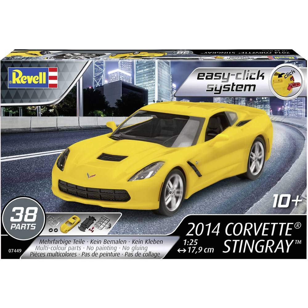 Revell Germany 2014 Corvette Stingray Plastic Model Kit 07449 1/25