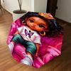 1PC Butterfly Crown Umbrella-8-Rib Reinforced Portable Folding Travel Suitable for All Seasons Outdoor Daily Use  -J0394