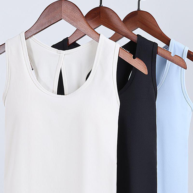 Hollow Back Yoga Top with Built-in Bra BX307