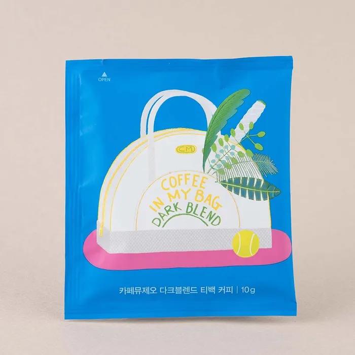 Cafe Museo Dark Blend Tea Bag Coffee 14EA