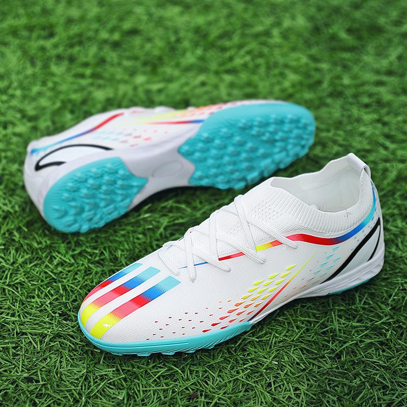 Ronaldo X10 Fly-Knit AG Soccer Shoes for Men and Women - Low-Top Turf Training Cleats