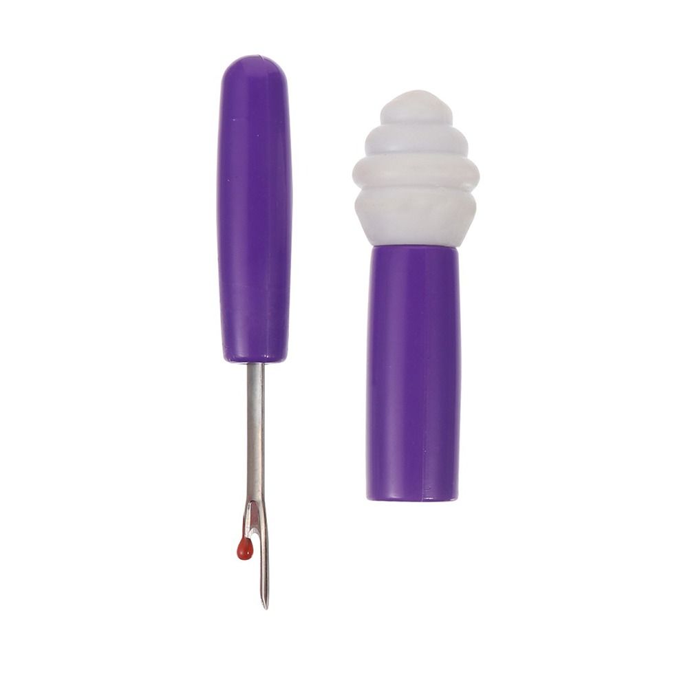 

2 шт., устройство для удаления стежков для рукоделия, устройство для снятия стежков, вспарыватель швов, вспарыватель швов, вышивка фиолетовый