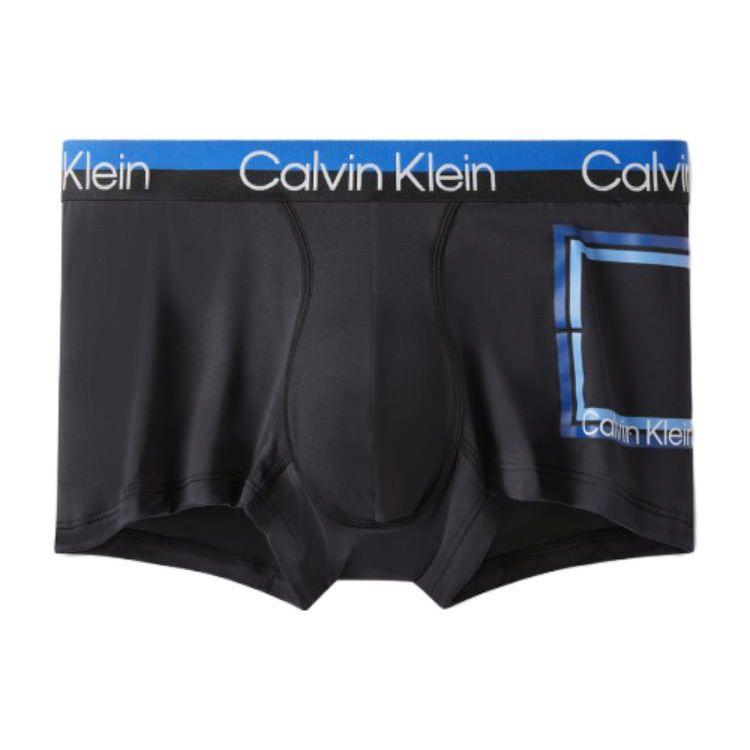 

Calvin Klein Letter Jacquard Low Rise Boxer Briefs Men Underwear Black NB3019-UB1 XL