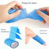 10Pcs Elastic Self Adhesive Athletic Tape 2 5Cm Non Woven Sports Bandage For Foot Support Joint Protection