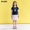 M.Latin Girls' Cartoon Short Sleeve T-Shirt