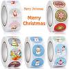 500 Merry Christmas Self-Adhesive Gift Decoration Sealing Stickers
