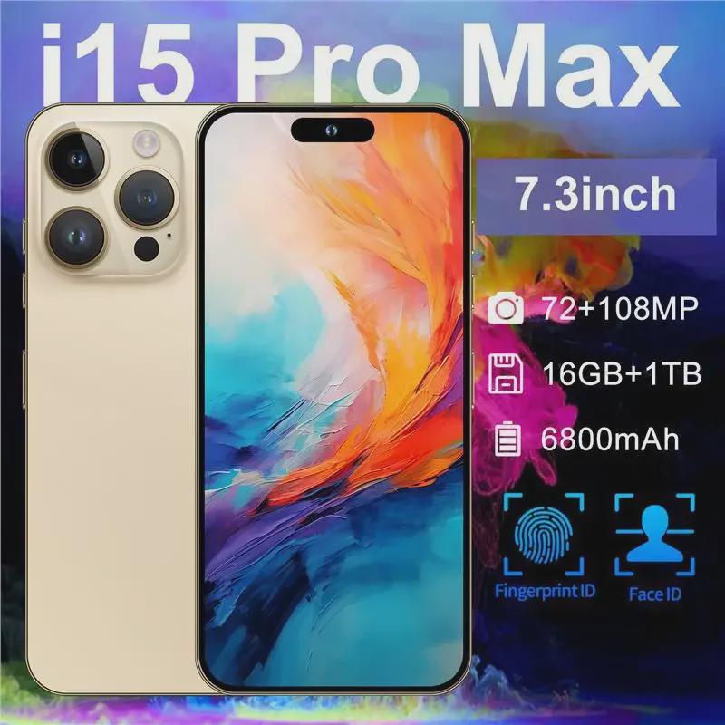 

2024 I15 PRO MAX Android 8.1 Smartphone: 2GB+16GB, Hot-Selling All-in-One Model UK (Not for domestic use)