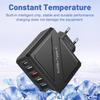 3.1A 5-Port USB Mobile Phone Charger with EU, US, UK, KR Plugs
