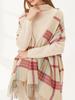 Women Scarf Winter Free  Plaid Fringed Scarve Ladies Pashmina Mujer Femme Foulard Bufanda Wrap Shawl Echarpe Hiver
