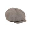 Bud Cotton Fashion Forward Hat Women's New Children's Octagonal Hat Foreign Style Baby Woolen Material Plain Autumn and Winter Girl