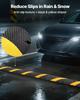 1830MM Rubber Speed Bump, 2 Channel, Heavy Duty Traffic Speed Hump, 9,979 kg/axle Load Capacity, Cable Protector Ramp with Expansion Screws, for