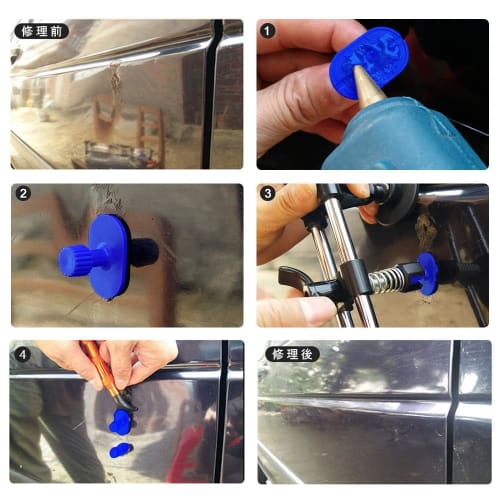 Gliston Dent Repair Tool, Bridge-Type Pulling Tool, Vacuum Lifter, DIY Supplies