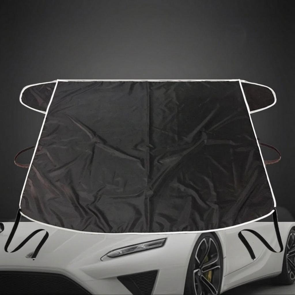 Front Windshield Protector Snowproof Snow Cover Windproof for Drivers