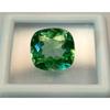 Green Sapphire Natural 8-10 Ct Cushion Cut Fabulous Certified Loose Gemstone