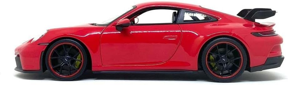Maisto Porsche 911 GTS Red Scale Special Edition Diecast Car with Opening Doors and Hood 1/18