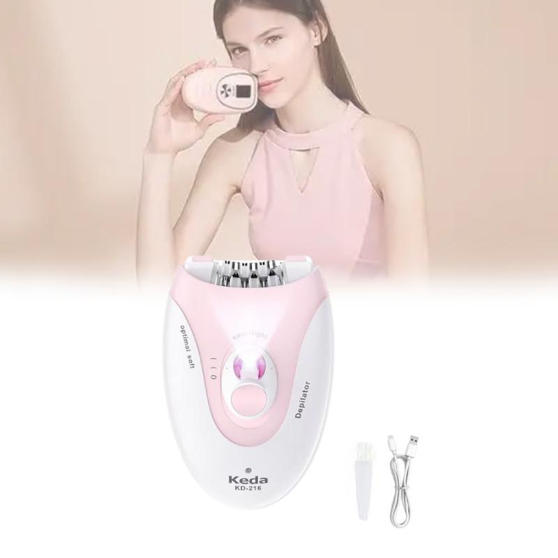 Epilator Women For 2 Speed Setting 36 Tweezers Facial Smooth Glide Epilator Face