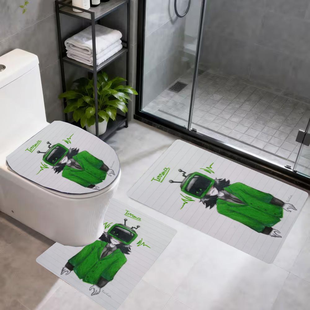 Incredibox Bathroom Mat Set 3Pcs Bath Mats Set For Home Decoration Bathroom Decor Elegant Floor Mats