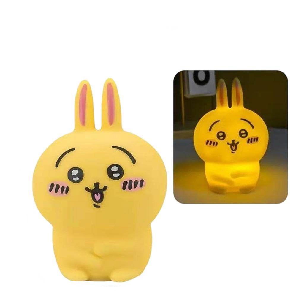 Creative Rubber-plastic Bedroom Night Light String Decoration Accessory