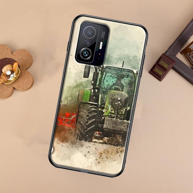 Tractor Car Case For Xiaomi 13 14 Ultra 11T 12T 13T 14T Pro POCO X7 Pro X3 X5 X6 F3 F5 F6 M6 Pro Cover