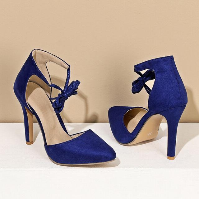 

Lilyptuart босоножки на высоком каблуке, женские летние модные туфли с ремешком на щиколотке, танцевальная обувь с острым носком на шпильке 34