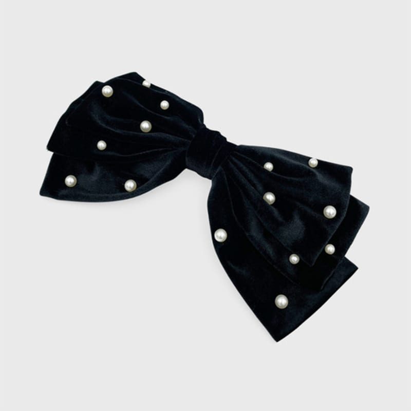 Jean Paul Clarisse Perlen Samtband Brosche JP-22-182AB