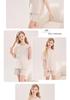 2026 Girls' Lycra Cotton Pajamas: Breathable, Cool Homewear Set for Kids