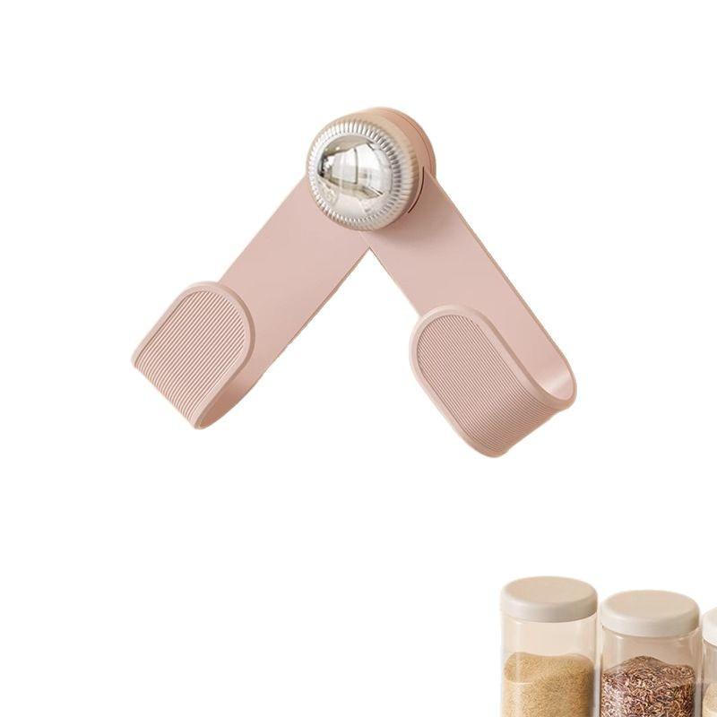 Wall-Mounted Rotating Pot Lid Organizer with Suction Cup, Punch-Free Kitchen Storage Rack for Hanging and Cutting Boards.