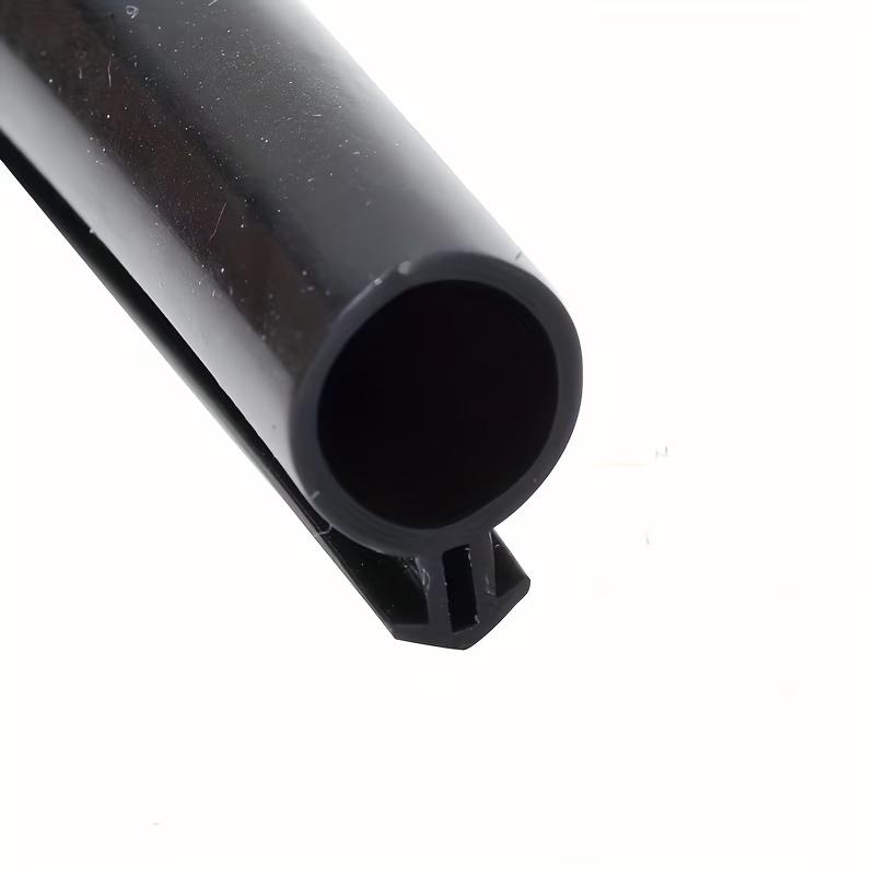 

1PC 1/3/5/10m O Type Plastic Steel Door Window sealing strip Silicon Rubber Elastic Band Draft Stopper for door gap seal Window 1m чорний