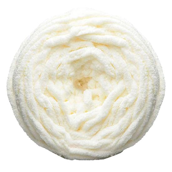 

Мягкий шарф DIY, свитер, полотенце, толстая пряжа, вязальная пряжа для полотенец, шарик 100 g кремовый