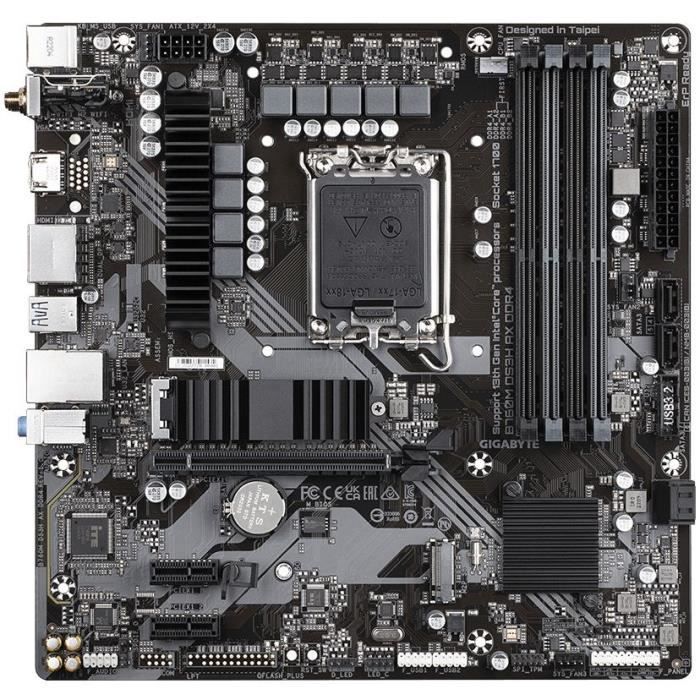 Carte mère - GIGABYTE - B760M DS3H AX DDR4