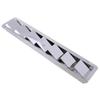 Stainless Steel Boat 7 Slots Louvered Vent Ventilation Grill Cover for Marine Boats Companionway Door and Cabin - Silver