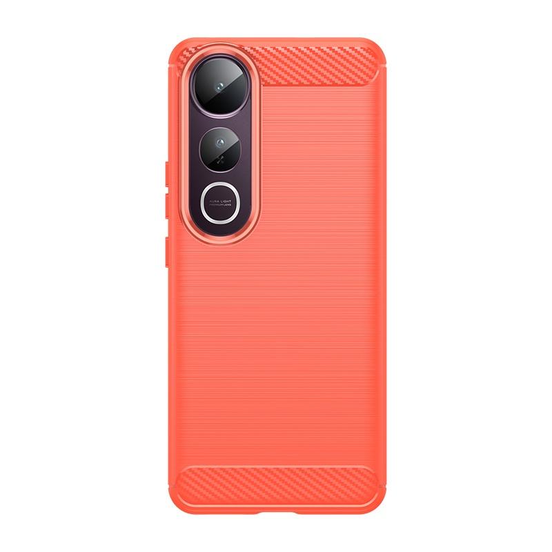 

Для Vivo V50 Lite Чехол Обложка Vivo V50 Lite Capas Новый Телефон Бампер Ударопрочный Задний ТПУ Мягкий Углеродное Волокно Для Fundas Vivo V50 Lite vivo V50 Lite