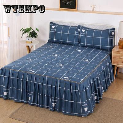 Princess Bed Skirt Bedspread Sheet Bed for Everyone Bed Cover King Queen Size Bed Skirt Without Pillowcases