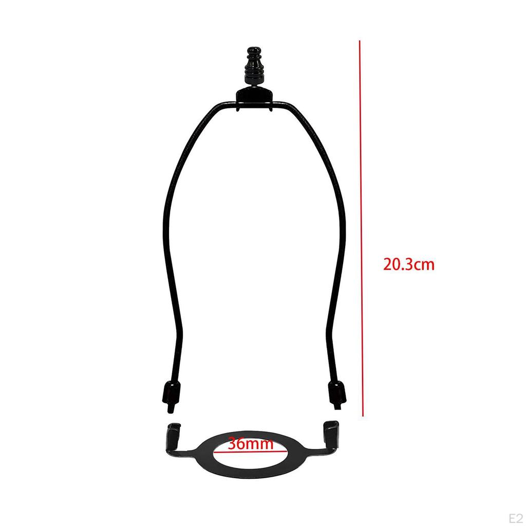 2 kusy Držák harfy stínidla Světelná armatura Harfy E26 Držák Příslušenství
