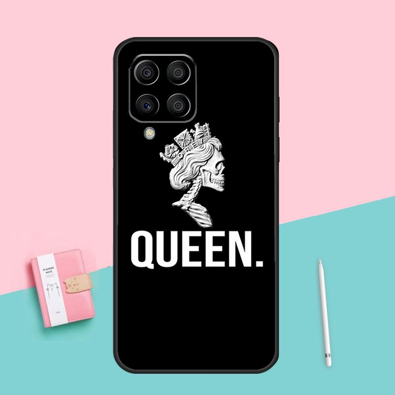 King Queen Art For Samsung Galaxy M16 M31 M21 M33 M53 M13 M12 M32 M52 M11 M35 M55 M15 M14 M34 M54 M06 Case