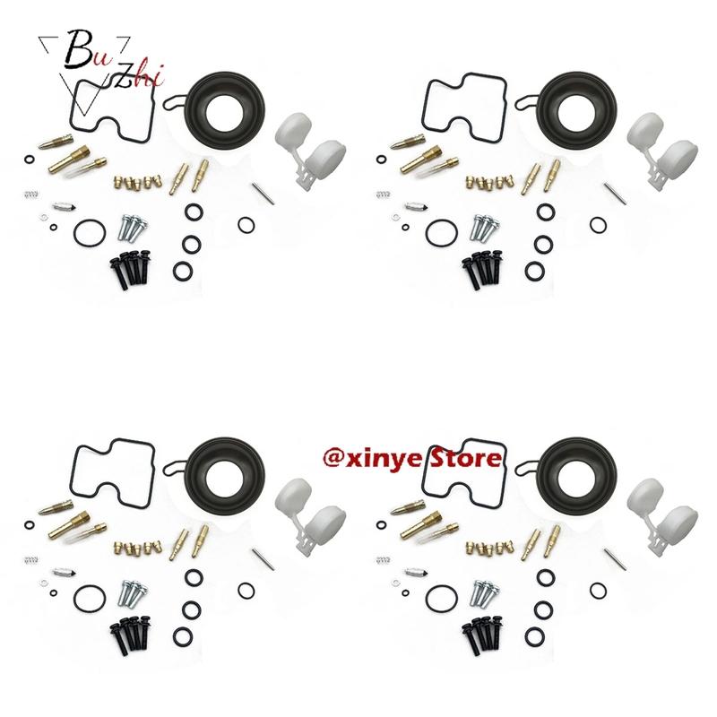 4set Carburetor repair kit diaphragm with float for Honda MC22 CBR22 CBR250RR four-cylinder 250CC MC CBR 22 CBR250 250 RR 250RR